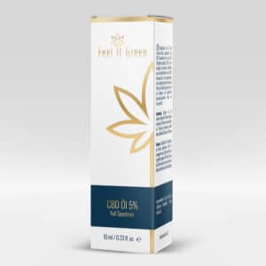 CBD Öl 5% Vollspektrum 10ml Verpackung